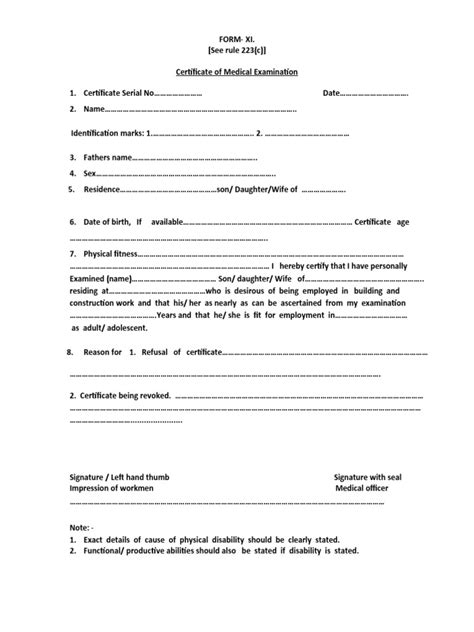 mha bocw form xxviii.